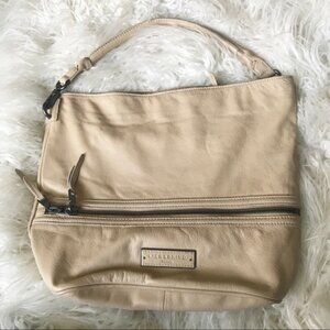 Liebeskind Berlin tan‎ leather shoulder bag
